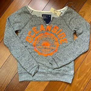 NWT Y2K American Eagle Logo Summer Sweatshirt